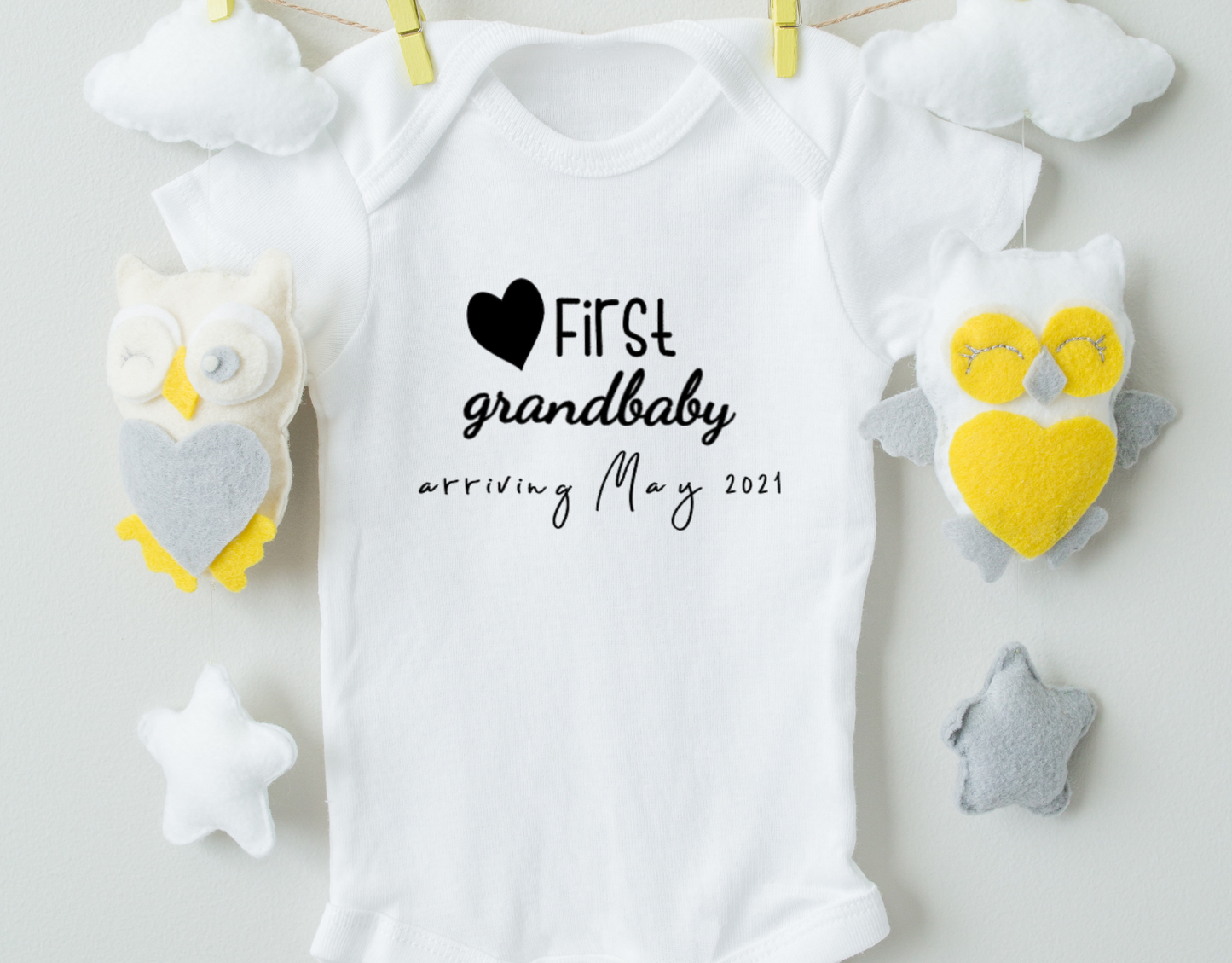 First Grandbaby Bodysuit/Pregnancy Announcement